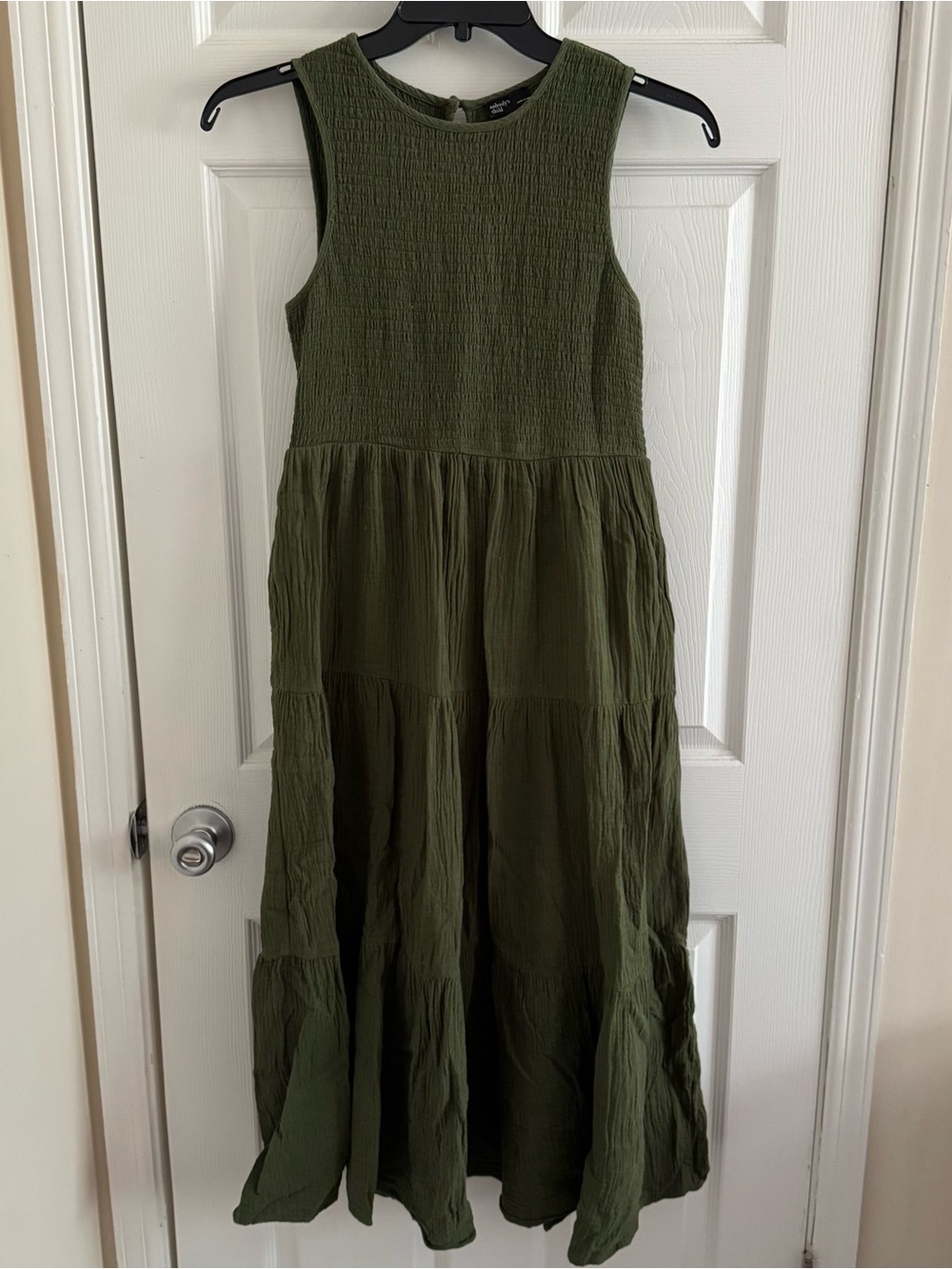 Nobody’s Child Charlie Smocked Sleeveless Maxi Dress